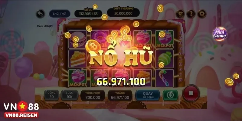 Nổ hũ nhận ngay jackpot